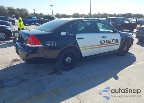 2014 Chevrolet Impala Limited Police из США, поврежденный, VIN 2G1WD5E39E1159313